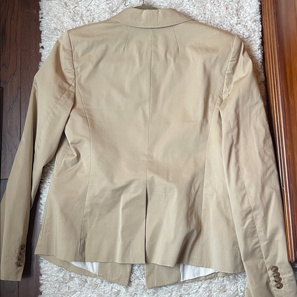 Ann Taylor Beige Khaki Women's Blazer Size 10 - Picture 5 of 6